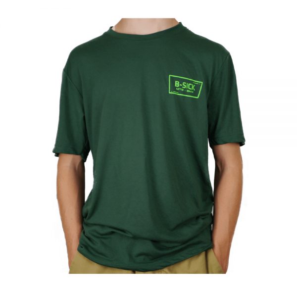 B-SICK-short-sleeve-tshirt-unisexe-vert